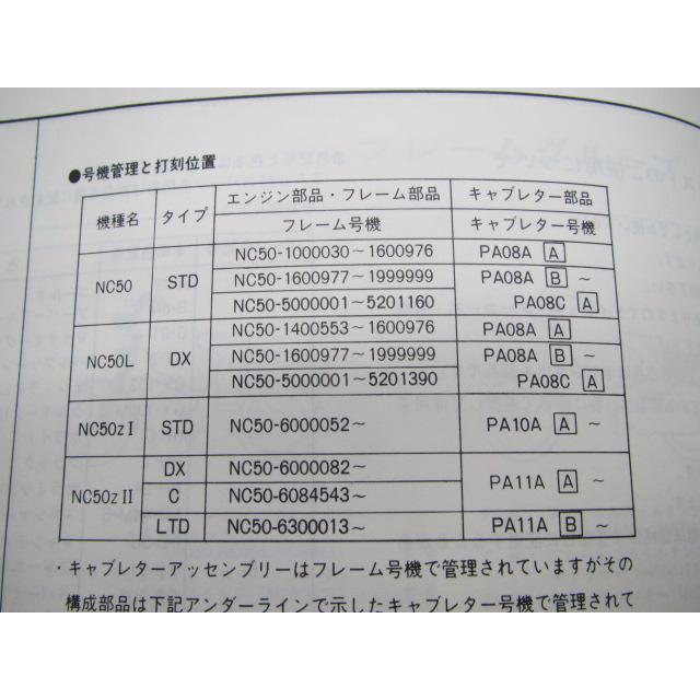 ホンダ（HONDA） ロードパル L E S パーツリスト 9版 正規 中古 バイク