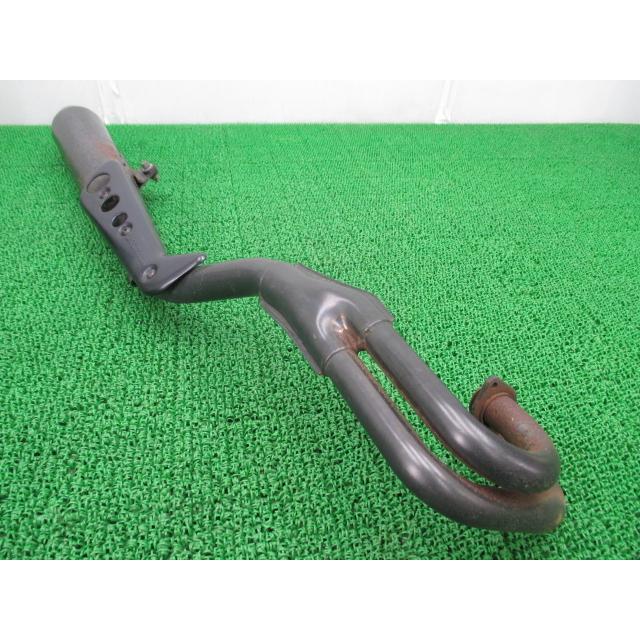 ジレラサトゥルノ350 マフラー 939203 純正 中古 バイク 部品 激レア 耐熱塗装で復活 車検 Genuine Ei ジレラサトゥルノ350 マフラー 939203 純正 中古 バイク 部品 激レア