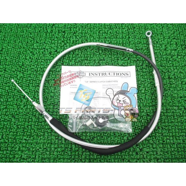 FLT クラッチケーブル 在庫有 即納 ハーレー 純正 新品 バイク 部品 メッシュ 車検 Genuine mY Harley Davidson（ハーレー・ダビッドソン） FLT クラッチケーブル