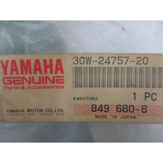 ヤマハ発動機 SR400 テールカバーデカール 在庫有 即納 ヤマハ 純正