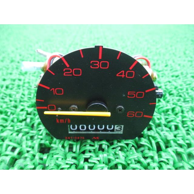 ウルフ50 スピードメーター 在庫有 即納 スズキ 純正 新品 バイク 部品 廃盤 絶版 車検 Genuine 63 スズキ（SUZUKI） ウルフ50 スピードメーター 在庫有 即納 純正 新品