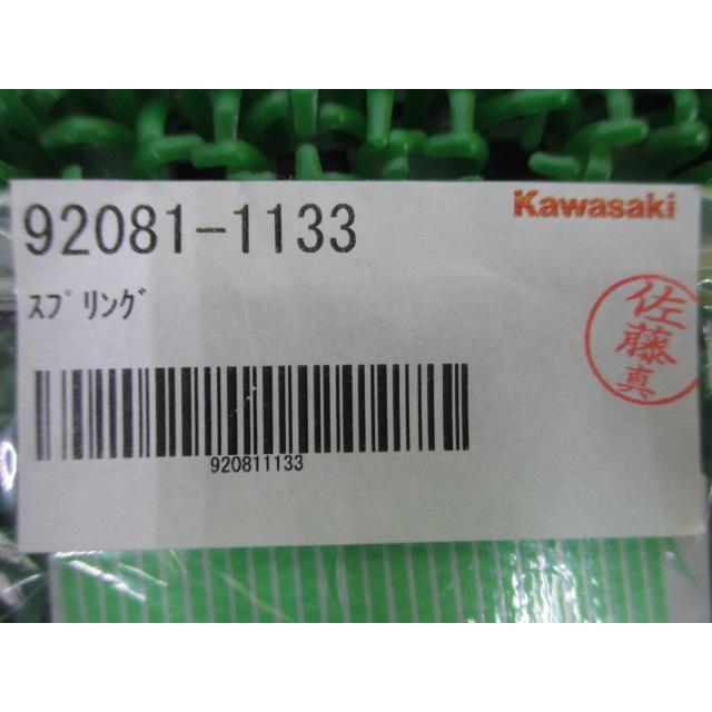 カワサキ（Kawasaki） KDX125SR ステップスプリング 在庫有 即納 純正