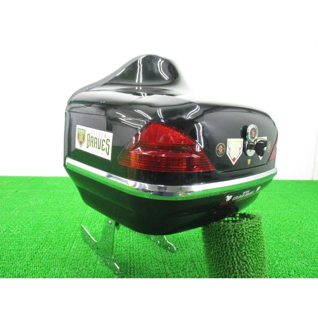 スポーツスター リアボックス 社外 中古 バイク 部品 コケキズ無し 割れ欠け無し 積載量アップ XL883 XL1200 44 スポーツスター リアボックス 社外 中古 バイク 部品 コケキズ無し