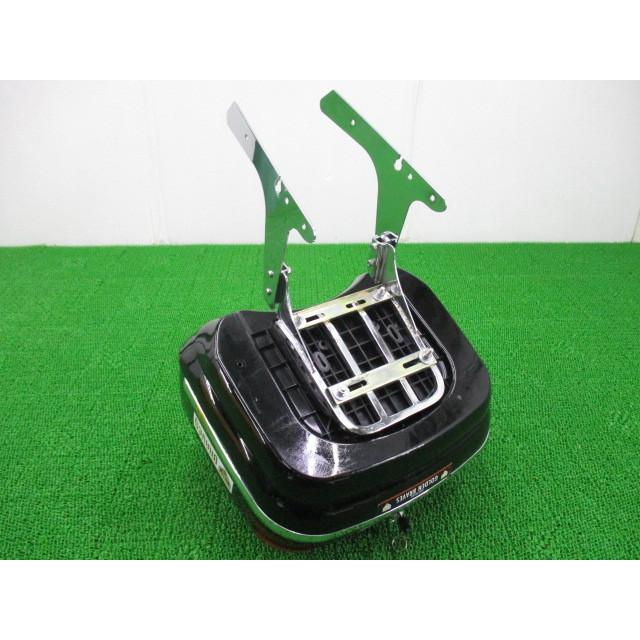 スポーツスター リアボックス 社外 中古 バイク 部品 コケキズ無し 割れ欠け無し 積載量アップ XL883 XL1200 44 スポーツスター リアボックス 社外 中古 バイク 部品 コケキズ無し