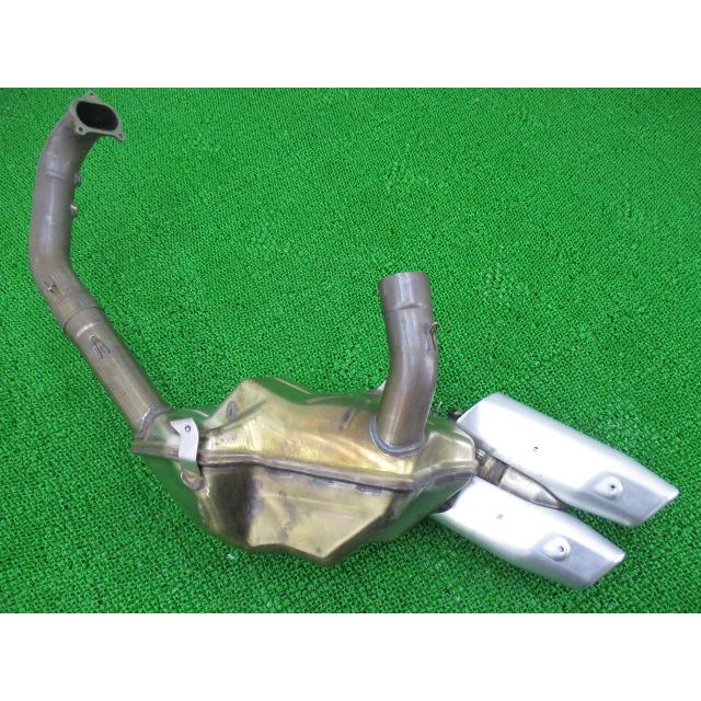 ムルティストラーダ1200 マフラー ZDM-E28 ドゥカティ 純正 中古 バイク 部品 ZDMA200ADBB010*** コケキズ無し 機能的問題なし oT DUCATI（ドゥカティ） ムルティストラーダ1200 マフラー ZDM-E28 純正