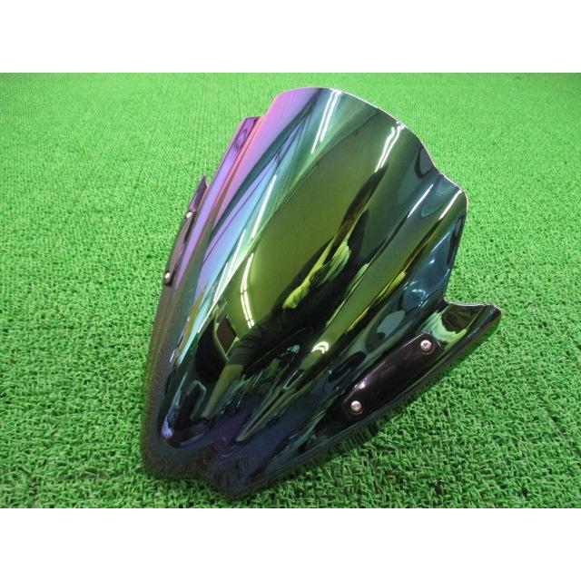 MRA製CB400SF スクリーン 社外 中古 バイク 部品 コケキズ・割れ欠け無し カスタムに CB ゼファー インパルス XJRなど CB400SF CB1300SF 60 MRA製CB400SF スクリーン 社外 中古 バイク 部品 コケキズ・割れ欠け
