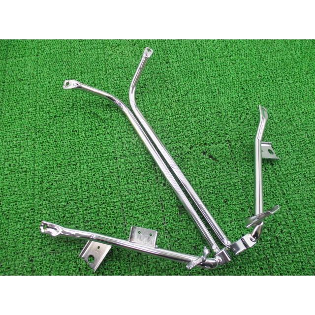 FLHTC パニアケースステー 左右 ハーレー 純正 中古 バイク 部品 09-13年モデル FLH FLHR FLHX ボックスステー 曲がり無し 車検 Genuine 56 FLHTC パニアケースステー 左右 ハーレー 純正 中古 バイク 部品 09-13