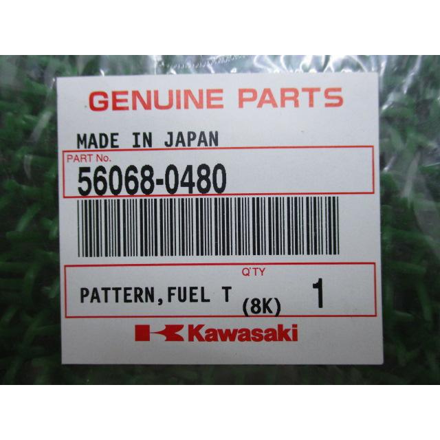 みーあとん カワサキ（Kawasaki） W400 タンクデカール 左 在庫有 即納 純正 新品