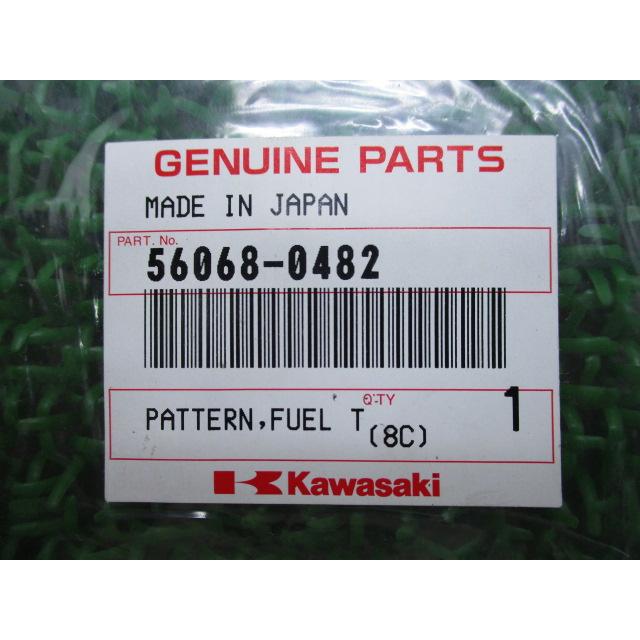 カワサキ（Kawasaki） W400 タンクデカール 右 在庫有 即納 純正 新品