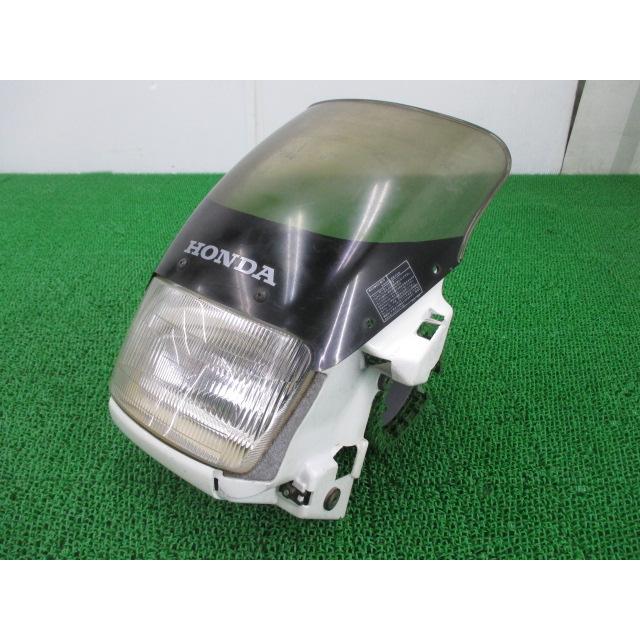 VT250F ライトカウル 白 KV0 ホンダ 純正 中古 バイク 部品 MC15 コケキズ無し 割れ欠け無し そのまま使える 車検 Genuine Ot ホンダ（HONDA） VT250F ライトカウル 白 KV0 純正 中古 バイク 部品