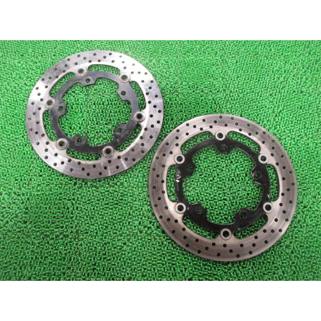 スズキ SV650 フロントブレーキディスク 左右 純正 中古 バイク 部品  