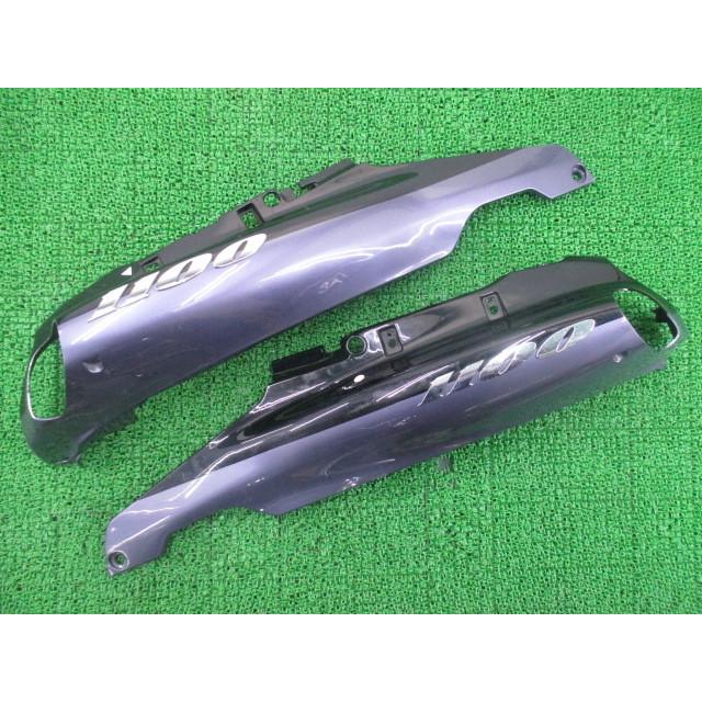アイ出品 カワサキ（Kawasaki） ZZ-R1100 テールカウル 左右 ガンM/黒 36001