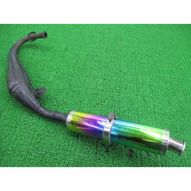 TZR50 マフラー 4EU 社外 中古 バイク 部品 そのまま使える 修復素材に