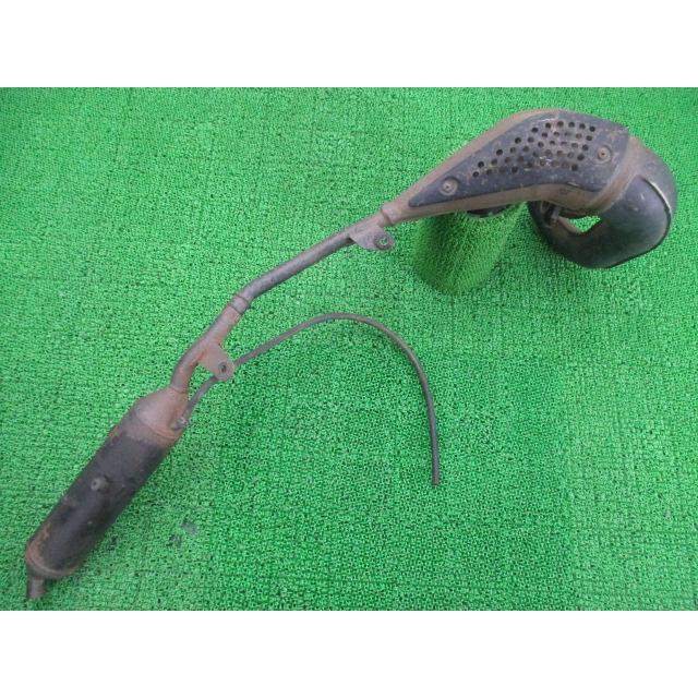 DT200WR チャンバーマフラー 3XP ヤマハ 純正 中古 バイク 部品 コケキズ無し そのまま使える 修復素材に レア 車検 Genuine 3 ヤマハ発動機 DT200WR チャンバーマフラー 3XP ヤマハ 純正 中古