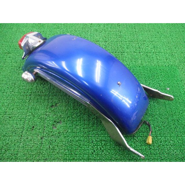 FLSTF1340 リアフェンダー 青M 社外 中古 バイク 部品 ファットボーイ