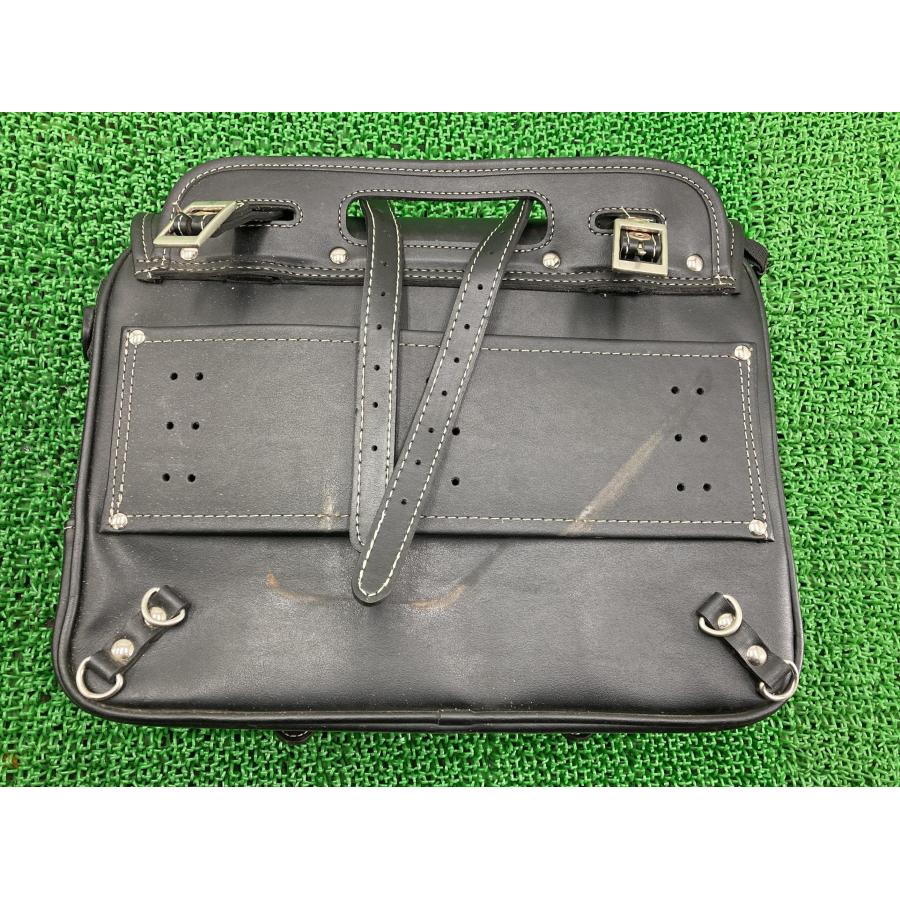 ヘンリービギンズ製 サイドバッグ 社外 中古 バイク 部品 美品 サドル