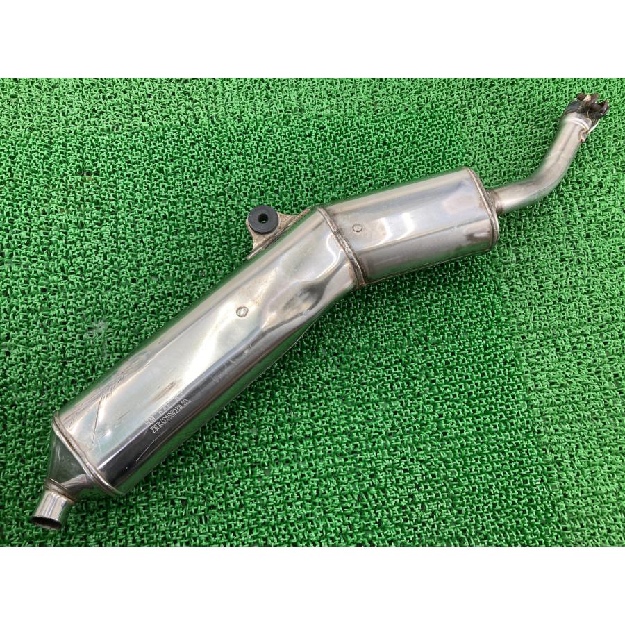 CRM250R サイレンサーマフラー KAE K3 ホンダ 純正 中古 1995年式外し MD24-1404*** 修復素材に ノーマル戻しに そのまま使える 5 ホンダ（HONDA） CRM250R サイレンサーマフラー KAE K3 純正 中古 1995