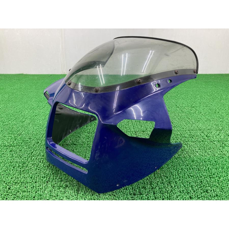 スズキ RG400ガンマ アッパーカウル 青 94411-20A00 純正 中古