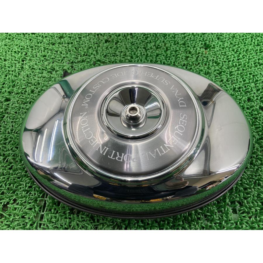 FXDC1450 エアクリーナーボックス ハーレー 純正 中古 ダイナスーパーグライドカスタム そのまま使える 修復素材に ノーマル戻しに 50 FXDC1450 エアクリーナーボックス ハーレー 純正 中古 ダイナスーパー