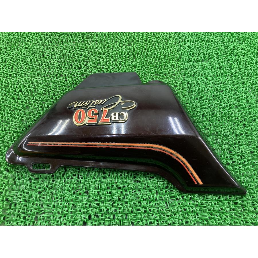 ホンダ CB750カスタムエクスクルーシブ サイドカバー 左 茶 ホンダ CB750カスタムエクスクルーシブ サイドカバー 左 茶