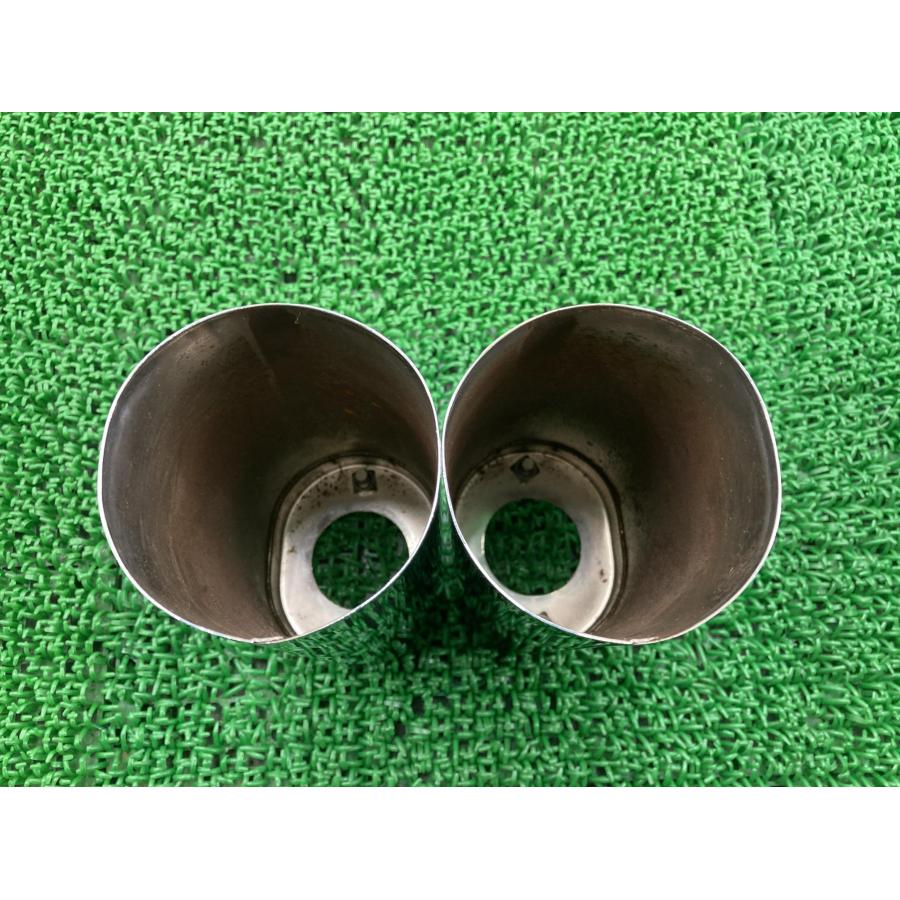 FLH80 フロントフォークカバー 左右 社外 中古 バイク 部品 3H5060