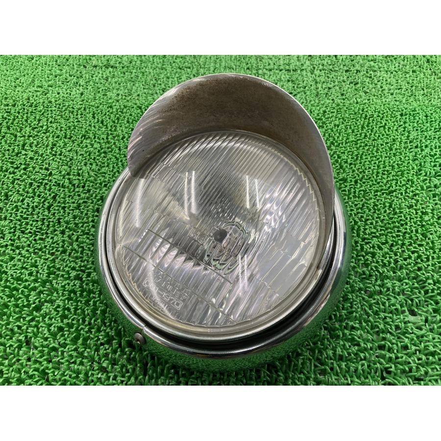 FLH80 ヘッドライト ハーレー 純正 中古 バイク 部品 3H5060*** コケキズ無し 割れ欠け無し 修復素材に ノーマル戻しに そのまま使える 94 FLH80 ヘッドライト ハーレー 純正 中古 バイク 部品 3H5060