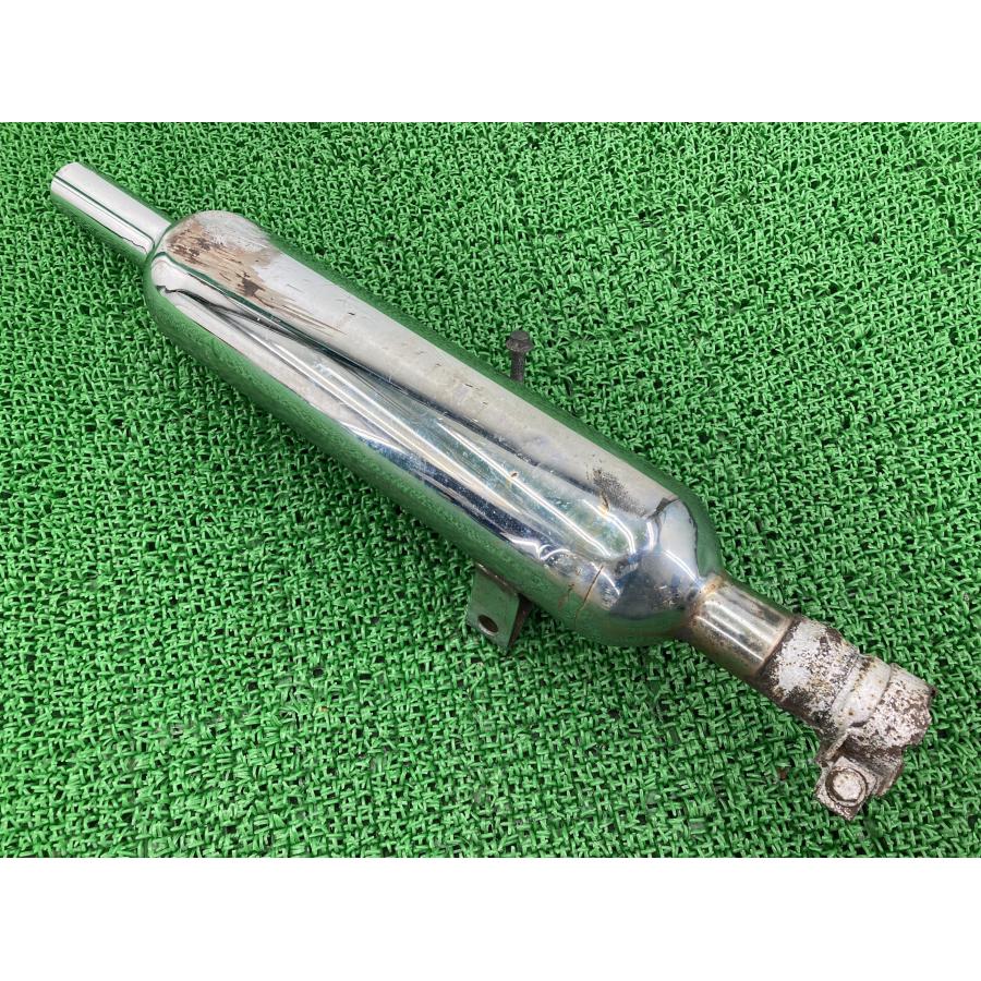 エストレヤ サイレンサーマフラー K396 カワサキ 純正 中古 バイク 部品 エストレア BJ250A 機能的問題なし そのまま使える 車検 Genuine 31_2