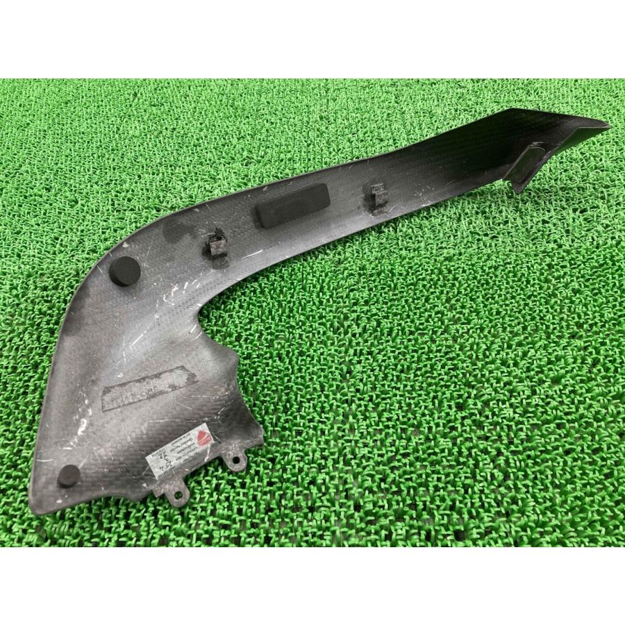 ムルティストラーダ1260S ラジエーターカバー 右 カーボン 480P7341AA ドゥカティ 純正 中古 コケキズ無し 割れ欠け無し Zr DUCATI（ドゥカティ） ムルティストラーダ1260S ラジエーターカバー 右
