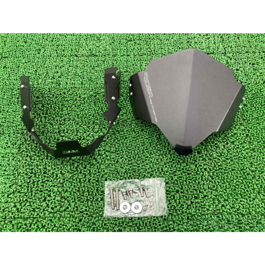 RIDEA製MT-25 スクリーン 社外 中古 バイク 部品 RG43J-008*** 16年