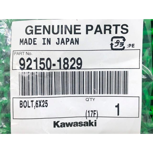 KSR110 ライトカウルボルト 在庫有 即納 カワサキ 純正 新品 バイク