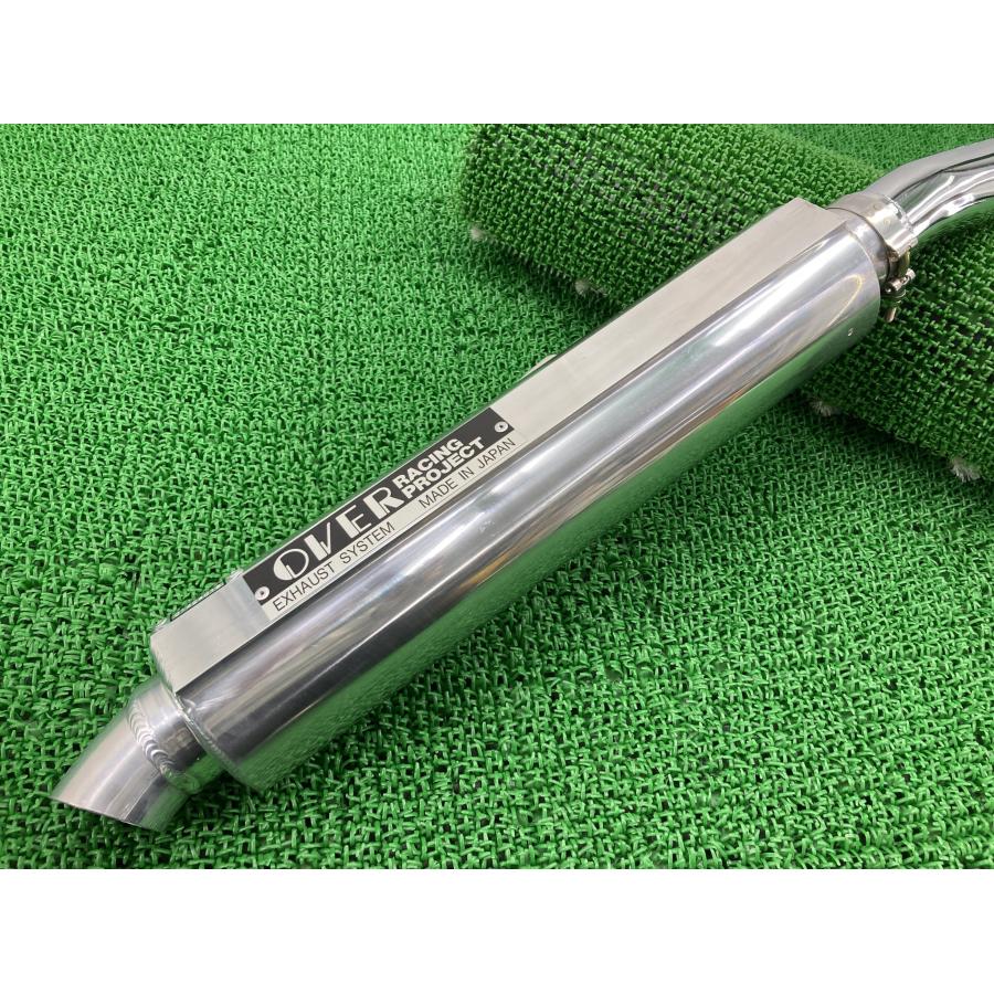 OVER製バリオス マフラー 01424019 社外 中古 バイク 部品 ZR250A 
