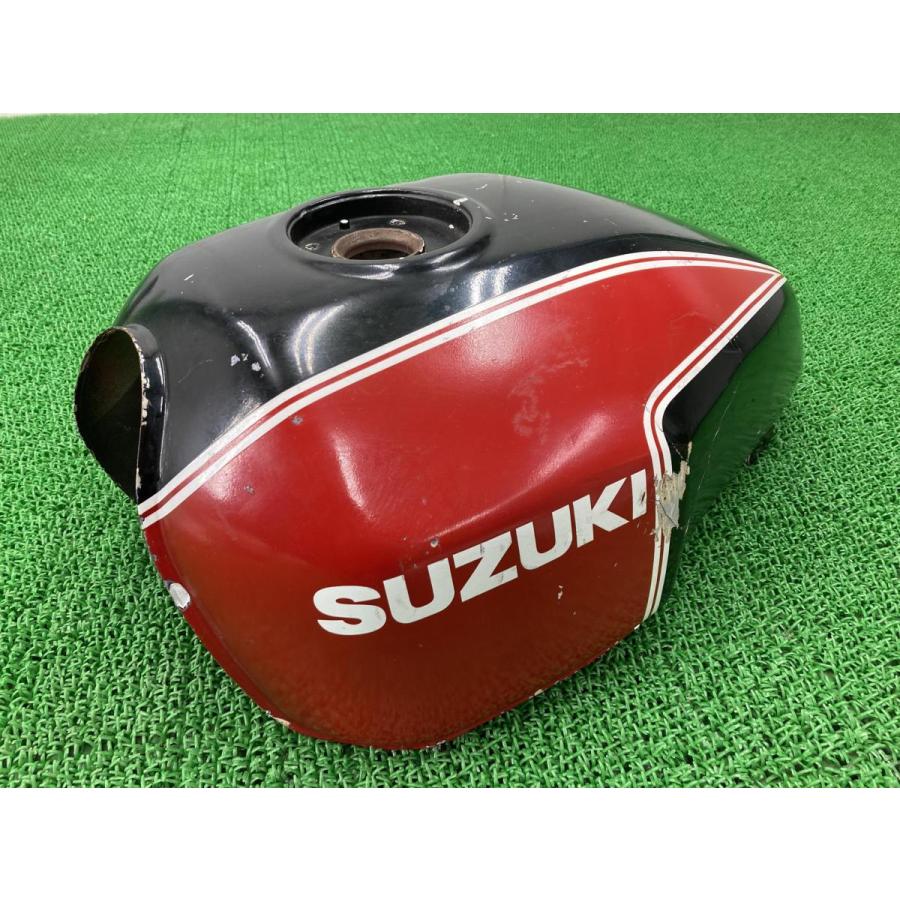 上質で快適 GSX400インパルス タンク 黒 赤 スズキ 純正 中古 バイク