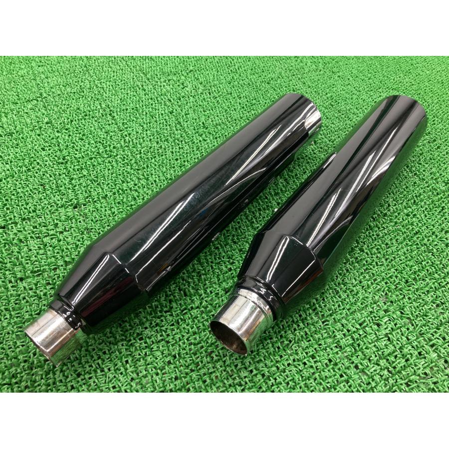 FXSB1580 サイレンサーマフラー 64900172 ハーレー 純正 中古 バイク 部品 ソフテイルブレイクアウト 2013〜2017年式 コンディション良好 56の画像