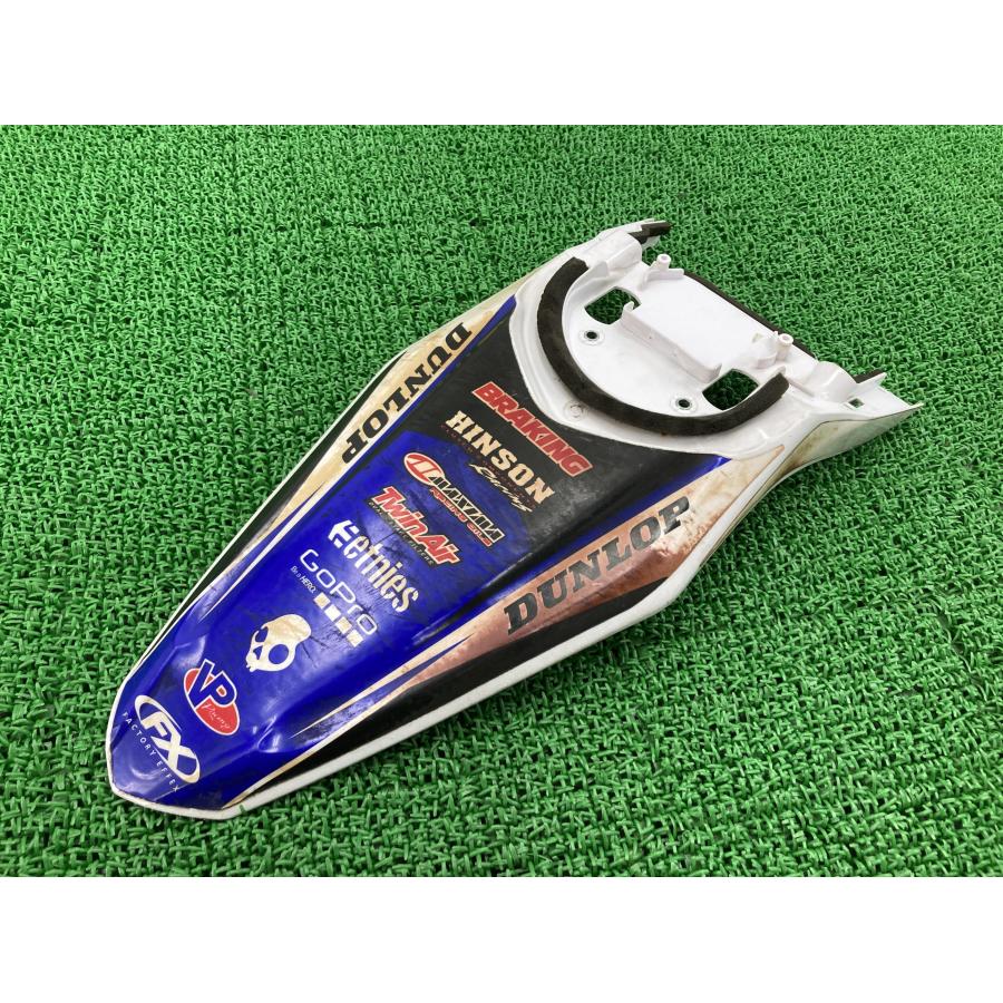 ヤマハ発動機 WR250R WR250X リアフェンダー 白 3D7 ヤマハ 純正 中古
