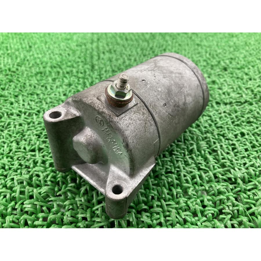 FTR223 セルモーター SM-13 ホンダ 純正 中古 バイク 部品 MC34 スターターモーター 機能的問題なし そのまま使える 車検 Genuine 36 ホンダ（HONDA） FTR223 セルモーター SM-13 純正 中古 バイク 部品