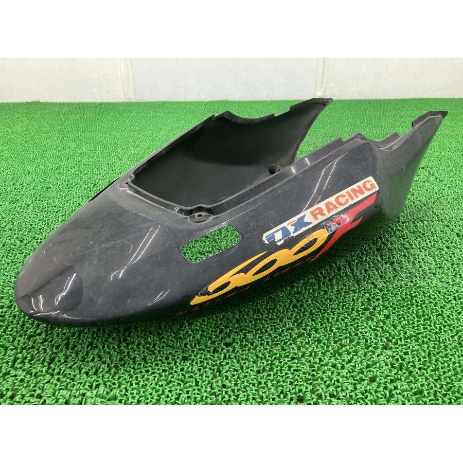 CBR600F テールカウル 黒 ホンダ 純正 中古 バイク 部品 リアカウル シートカウル 割れ欠け無し ペイント素材に丁度良い お安くどうぞ 13 ホンダ（HONDA） CBR600F テールカウル 黒 純正 中古 バイク 部品