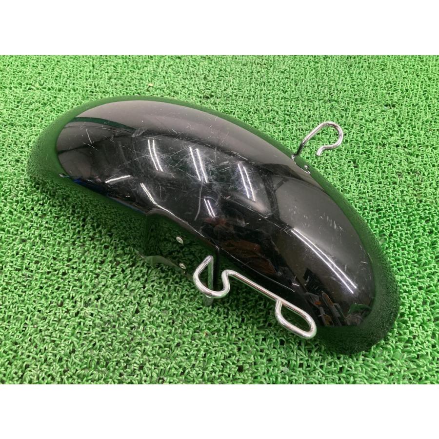 ゼファーカイ フロントフェンダー 黒 35004-1371 カワサキ 純正 中古 バイク 部品 ZR400G 修復素材に ペイント素材に 車検 Genuine｜ts-parts｜02