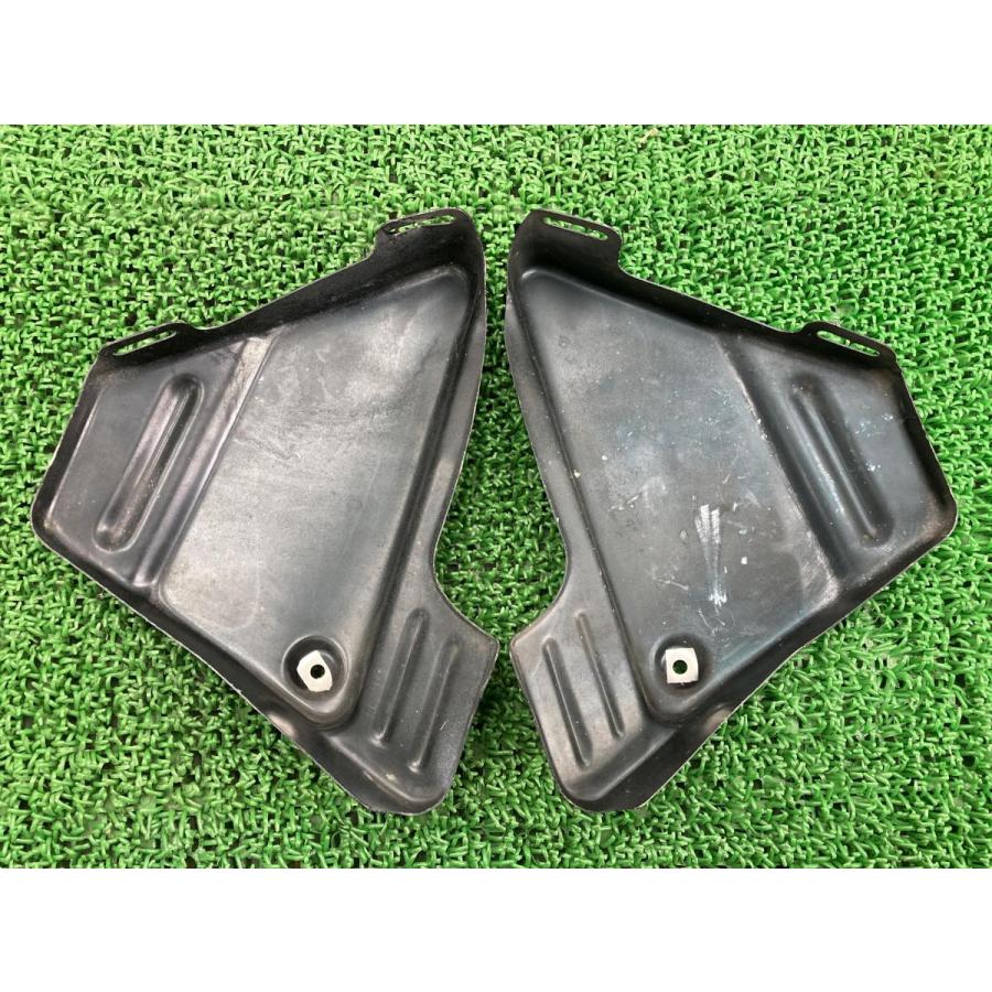 XJR400 サイドカバー 左右 黒 ヤマハ 純正 中古 バイク 部品 4HM 