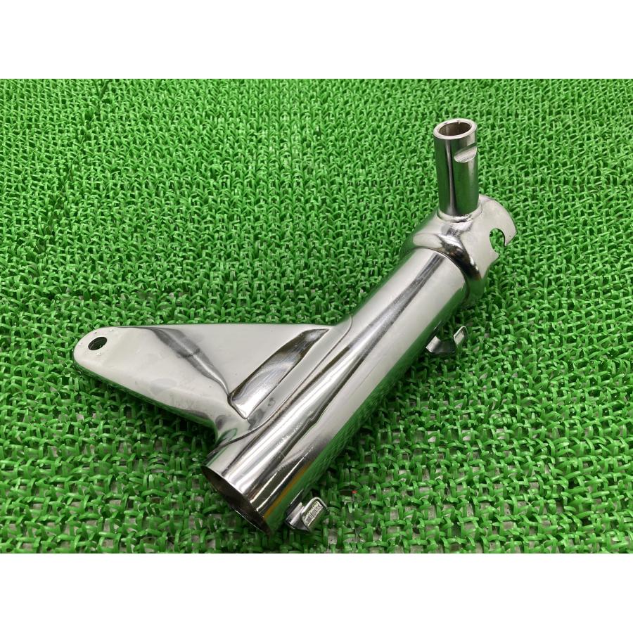 GL400カスタム ヘッドライトステー 右 在庫有 即納 ホンダ 純正 新品 バイク 部品 未使用品 修復素材に 激レア 車検 Genuine 22の画像