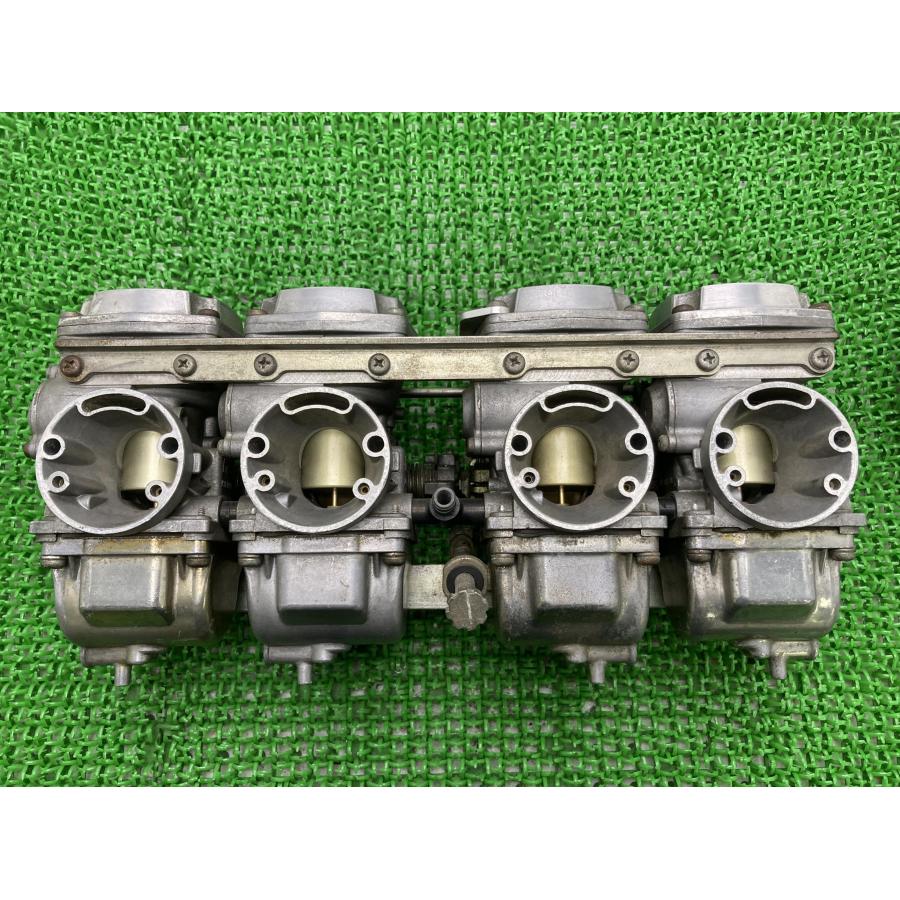 Z1000J キャブレター カワサキ 純正 バイク 部品 KZ1000J 割れ欠け無し 固着無し 修復素材に 部品取りに デットストックに 【中古】 20 カワサキ（Kawasaki） Z1000J キャブレター 純正 中古 バイク 部品
