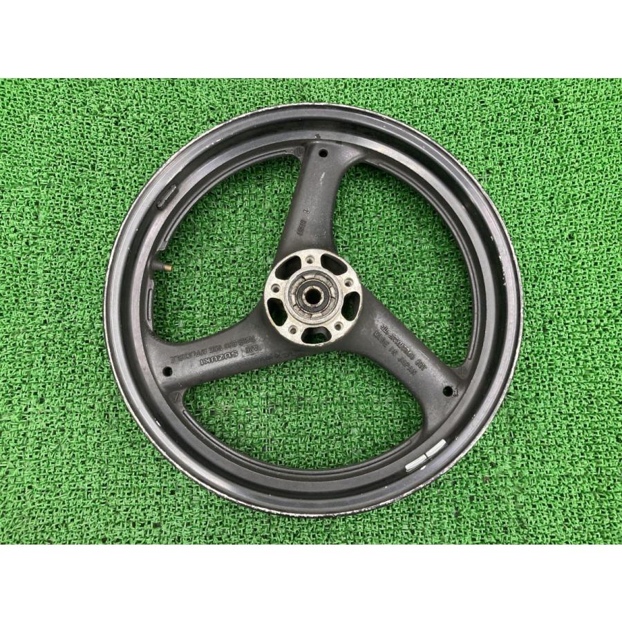 GSX400インパルス フロントホイール 黒 AJE スズキ 純正 中古 バイク 