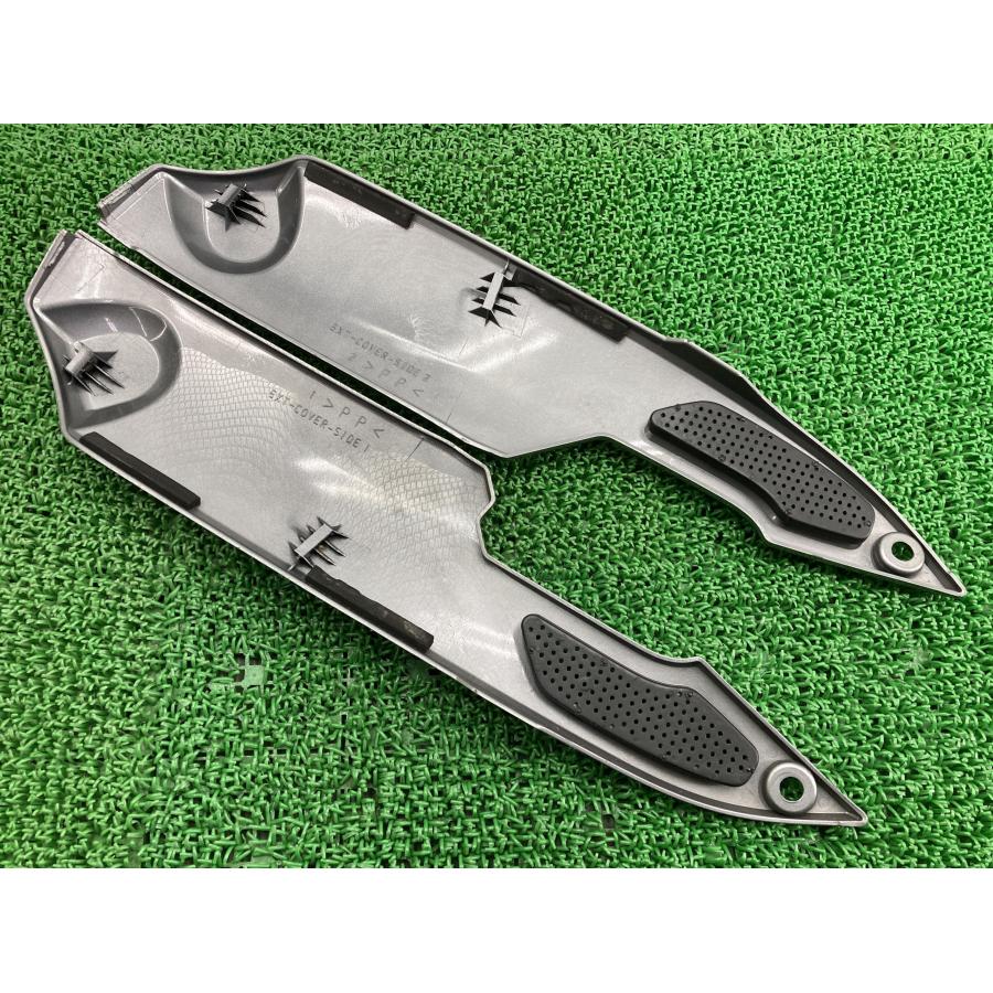 ヤマハ発動機 トリッカー サイドカバー 左右 銀 5XT ヤマハ 純正 中古 