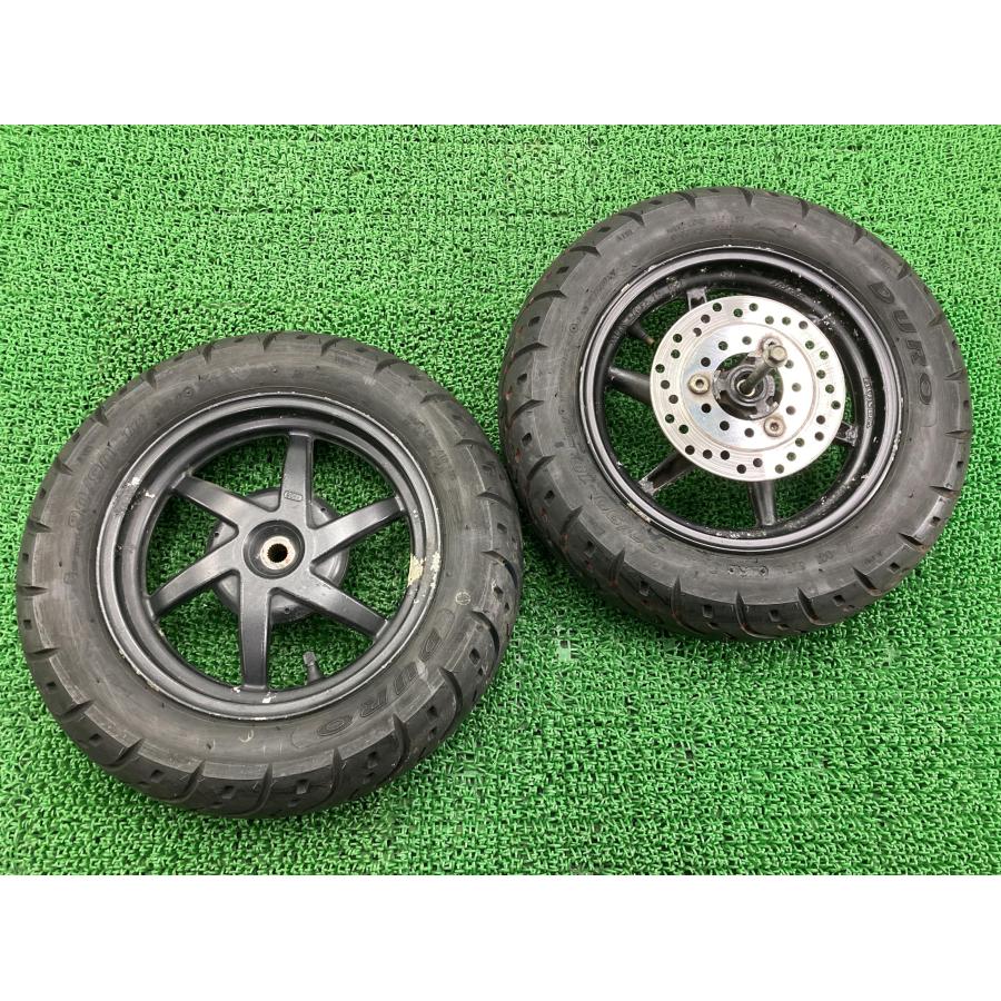 ディオzx ホイール 前後 ホンダ 純正 中古 バイク 部品 曲がり無し 修復素材に ノーマル戻しに そのまま使える 流用カスタムにも ティーエスパーツ 通販 Yahoo ショッピング