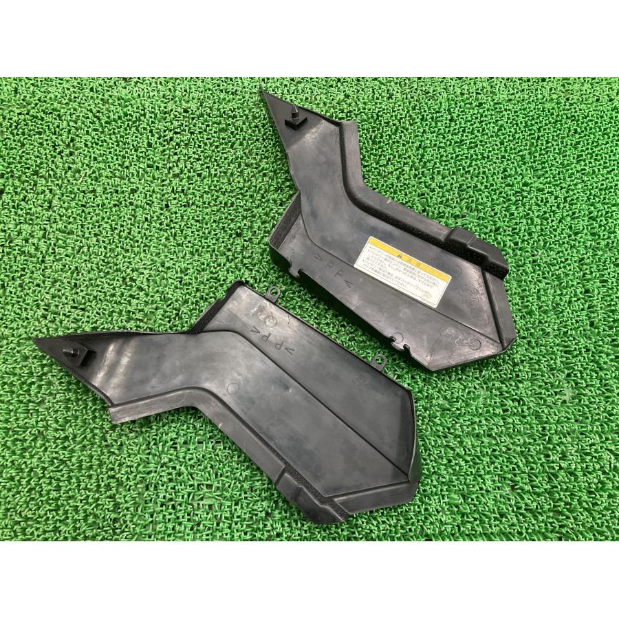 ヤマハ発動機 TW200 TW225 サイドカバー 左右 黒 ヤマハ 純正 中古