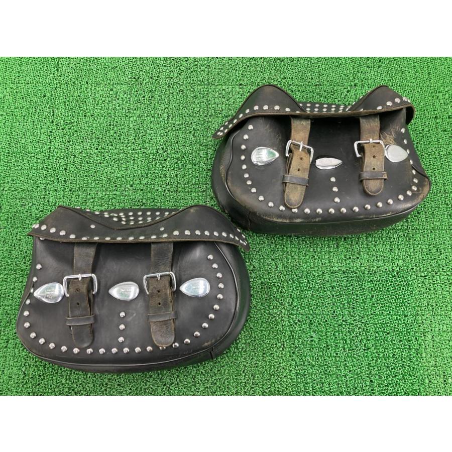 FLSTC1340 サイドバッグ 左右 ハーレー 純正 中古 バイク 部品 FLSTF 