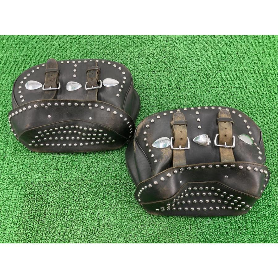 FLSTC1340 サイドバッグ 左右 ハーレー 純正 中古 バイク 部品 FLSTF