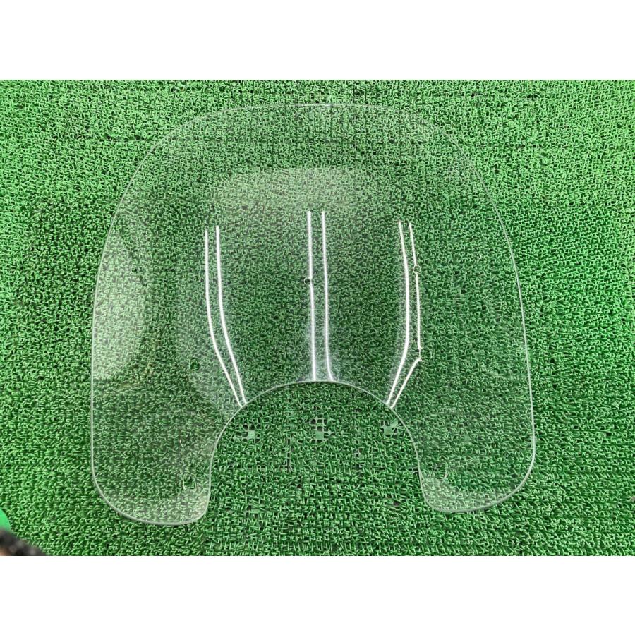FLHR スクリーン 58327-06 ハーレー 純正 中古 バイク 部品 未使用品 06-21年 ロードキング 割れ欠け無し 車検 Genuine zP Harley Davidson（ハーレー・ダビッドソン） FLHR スクリーン 58327-06