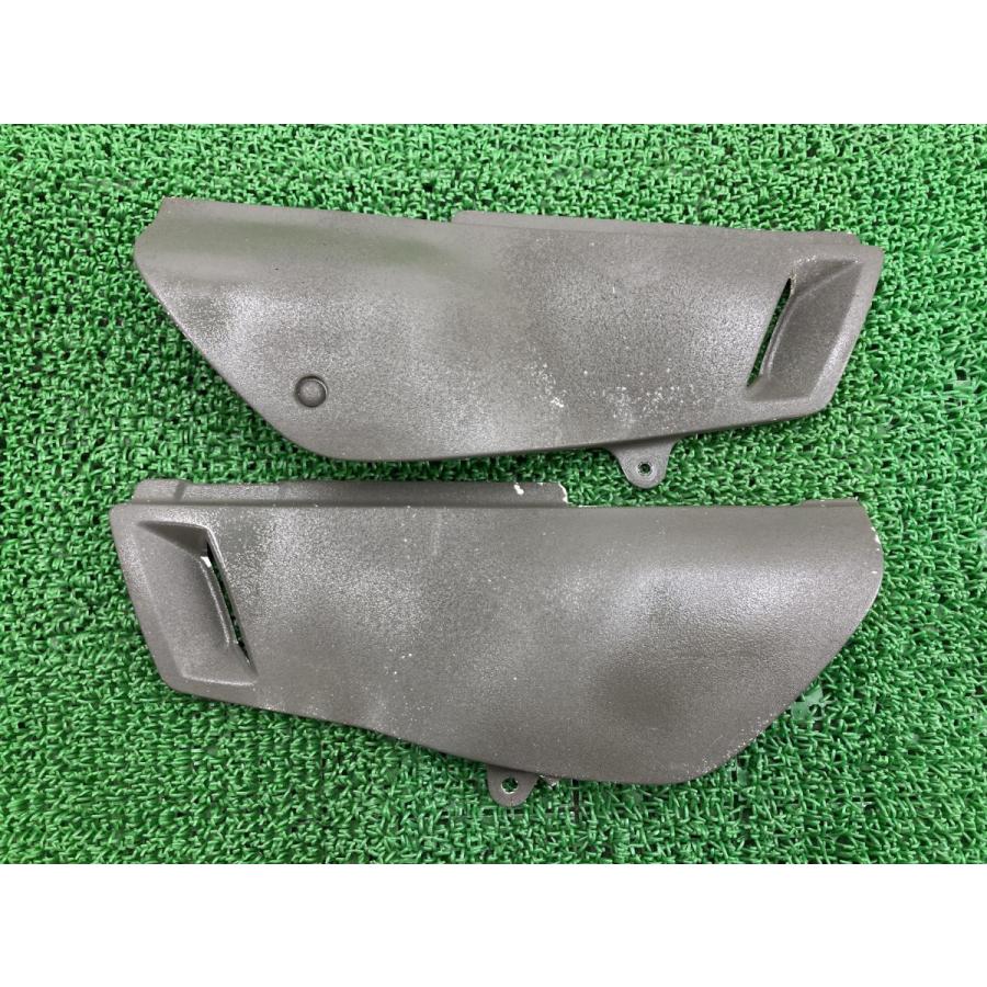 ジェベル200 サイドカバー 左右 47211-44AA0 スズキ 純正 バイク 部品 SH42A 結晶塗装 コケキズなし 修復素材に 【中古】 45 スズキ（SUZUKI） ジェベル200 サイドカバー 左右 47211-44AA0 純正