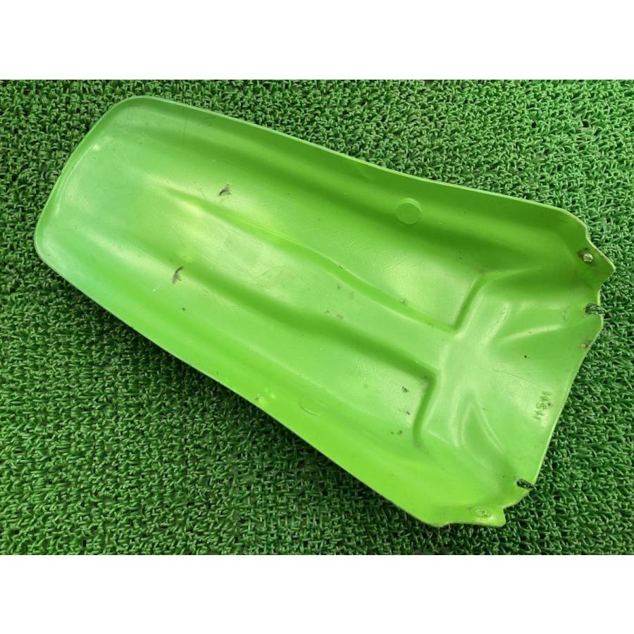 メイヤー製KLX250 Dトラッカー リアフェンダー 緑 14541 社外 中古 