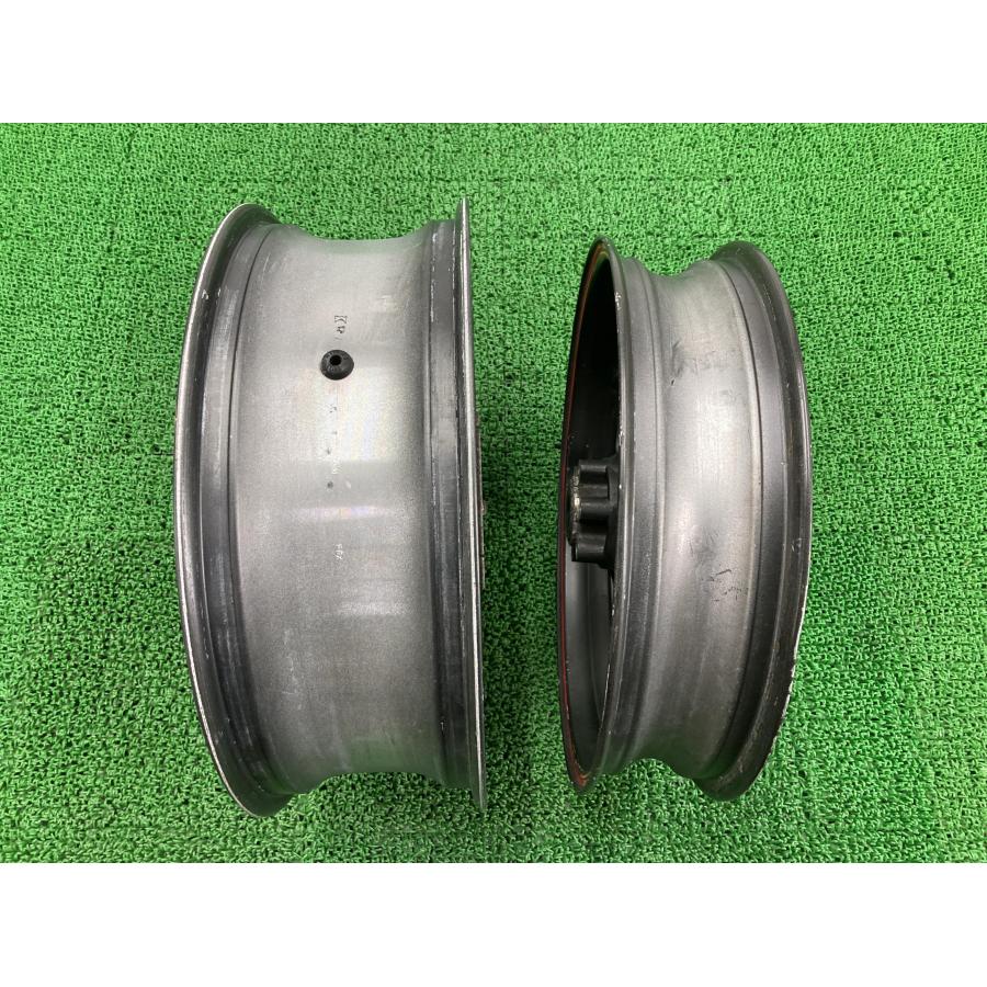 歪み、曲がり無し！mc31 ホーネット250 ホイール前後！ ホーネット250 ホイール 前後 黒 ホンダ 純正 中古 バイク 部品